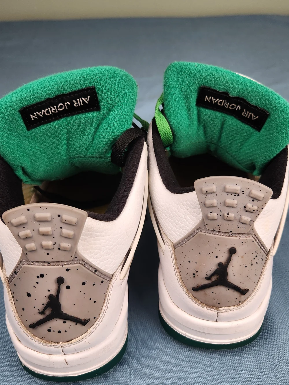 Nike Air Jordan 4 Retro Lucid Green Rasta - Size 8W / 6.5M